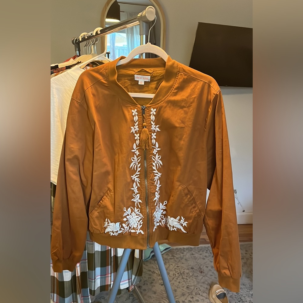 Knox rose embroidered jacket xxl